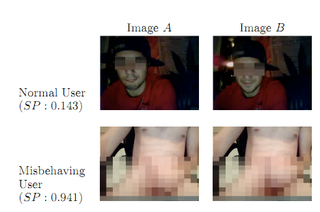 Illustration for article titled Researchers develop method to identify flashers on Chatroulette
